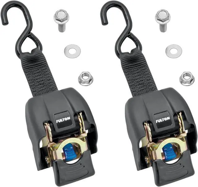 Alt view image 2 of 7 - Fulton Transom Ratchet Tie Down - 2" x 43" - 2-Pack