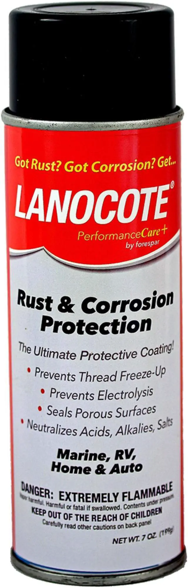 Alt view image 2 of 3 - Forespar Lanocote Rust & Corrosion Solution - 7 oz.