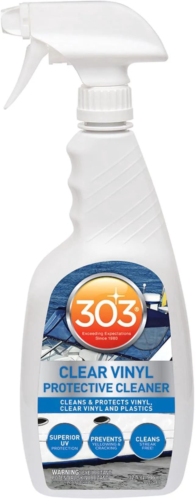 Alt view image 3 of 11 - 303 Marine Clear Vinyl Protective Cleaner w/Trigger Sprayer - 32oz