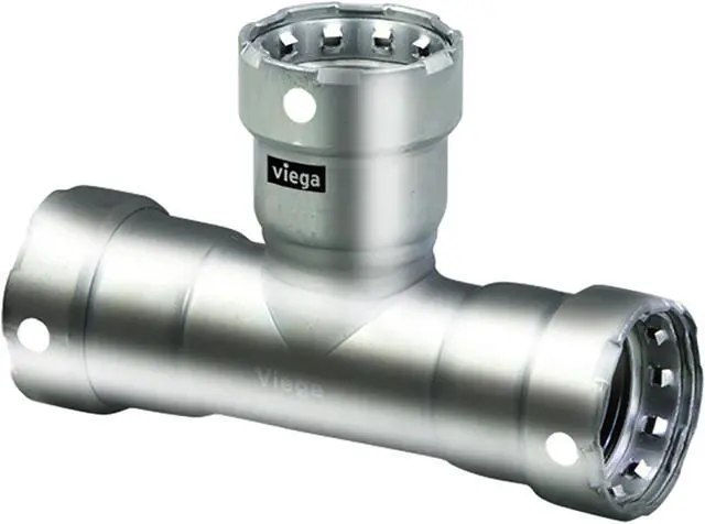 Alt view image 7 of 10 - VIEGA 95110 Viega MegaPress tee, 3/4" x 3/4" x 3/4"