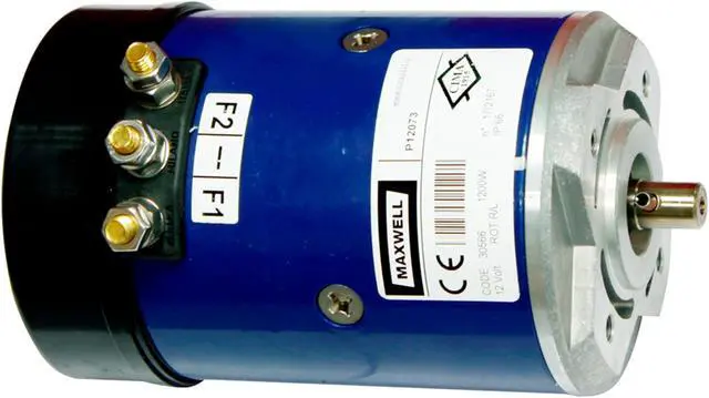 Alt view image 4 of 6 - MAXWELL MOTOR 1200W 12V 4 HOLE FLANG