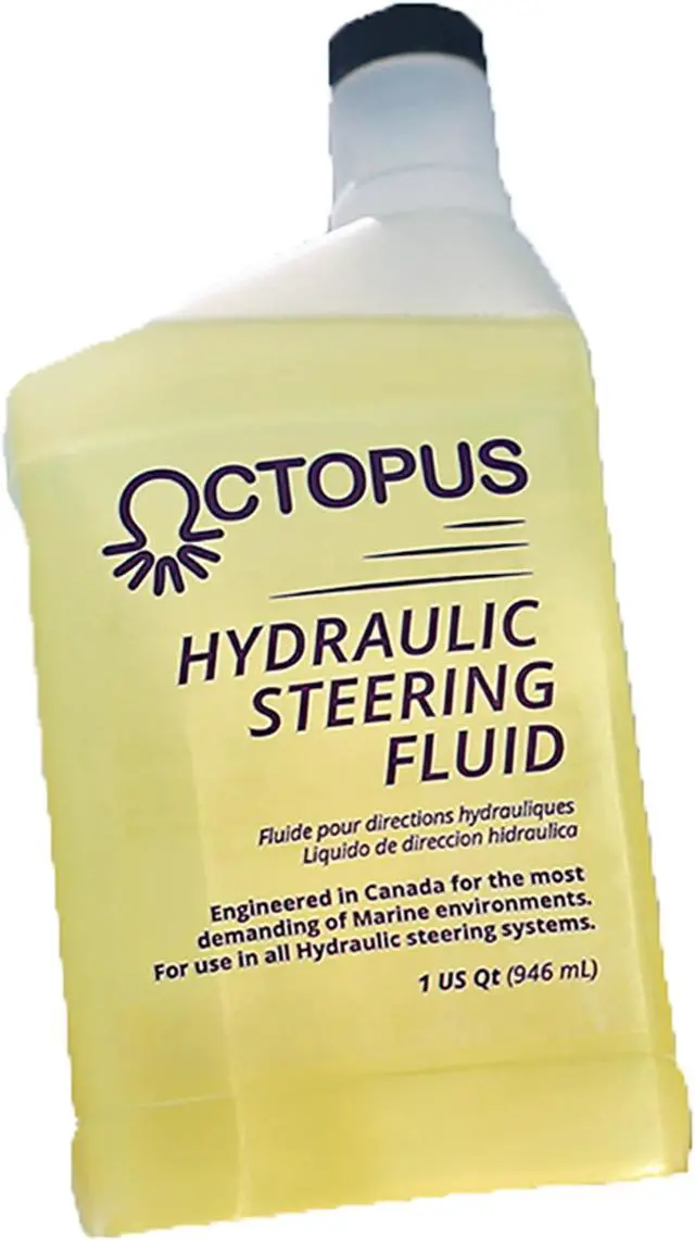 Alt view image 4 of 5 - Octopus Hydraulic Steering Fluid - Quart