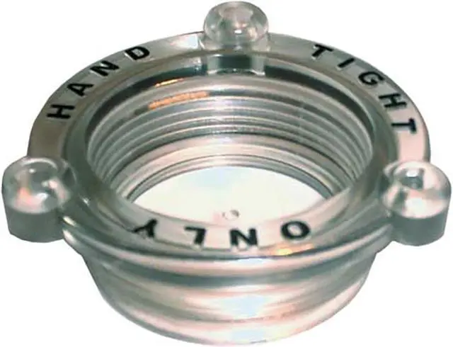 Alt view image 5 of 6 - GROCO Non-Metallic Strainer Cap Fits ARG-500 & ARG-750