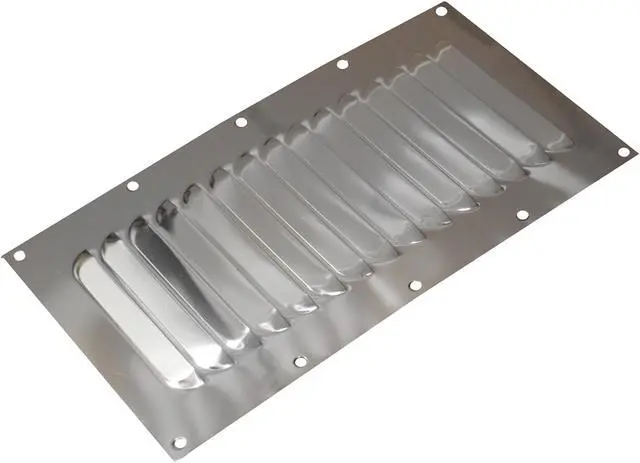 Alt view image 3 of 5 - Sea-Dog Stainless Steel Louvered Vent - 5" x 9"