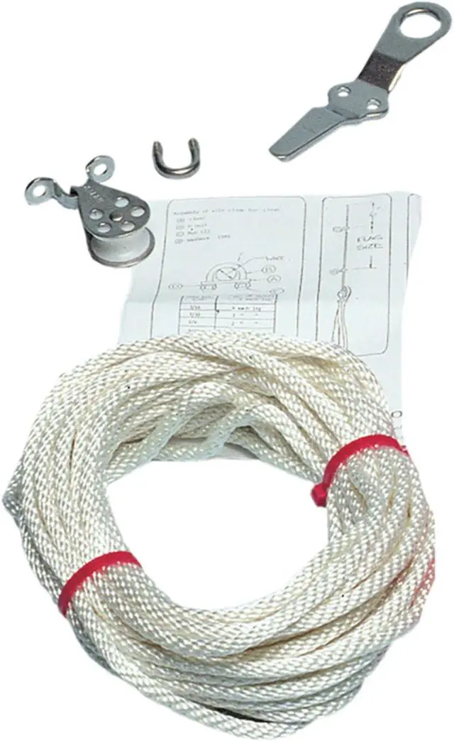 Alt view image 3 of 4 - C. SHERMAN JOHNSON SPREADER FLAG HALYARD KIT