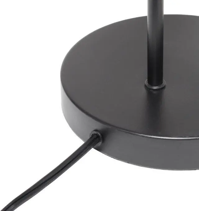 Alt view image 10 of 15 - Lalia Home Arched Metal Cage Table Lamp, Black