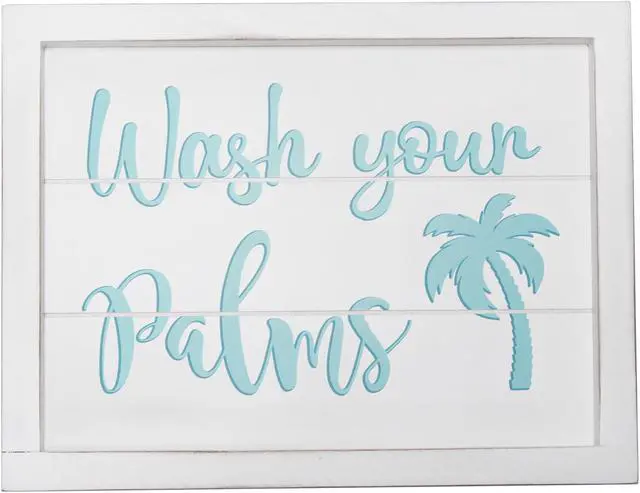 Alt view image 16 of 20 - Elegant Designs Three Piece Decorative Wood Bathroom Set, Large, Coastal/Beach  (1 Towel Holder, 1 Frame, 1 Toilet Paper Holder)