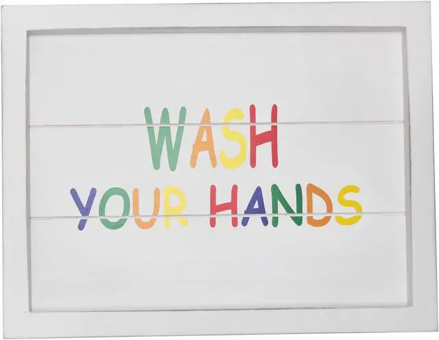 Alt view image 20 of 20 - Elegant Designs Three Piece Decorative Wood Bathroom Set, Large, Kids  (1 Towel Holder, 1 Frame, 1 Toilet Paper Holder)