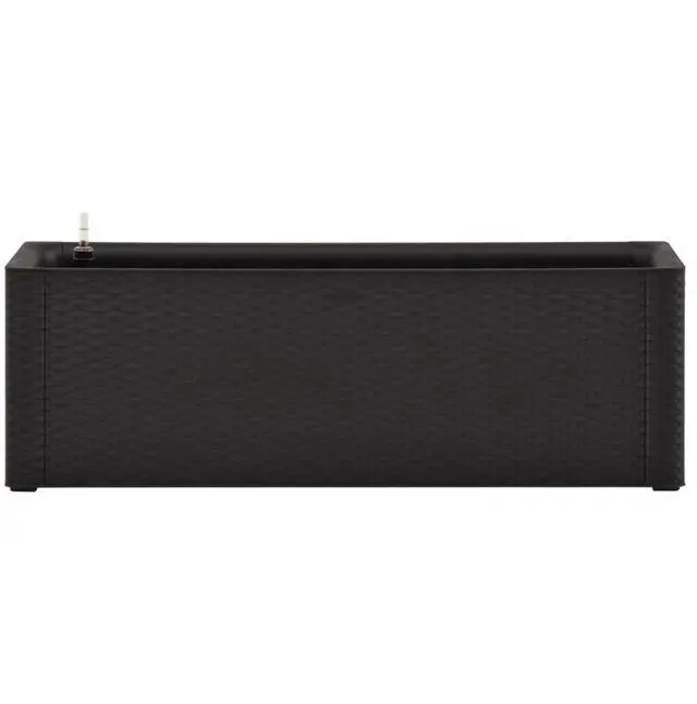 Alt view image 11 of 13 - vidaXL Garden Raised Bed with Self Watering System Anthracite Outdoor Planter