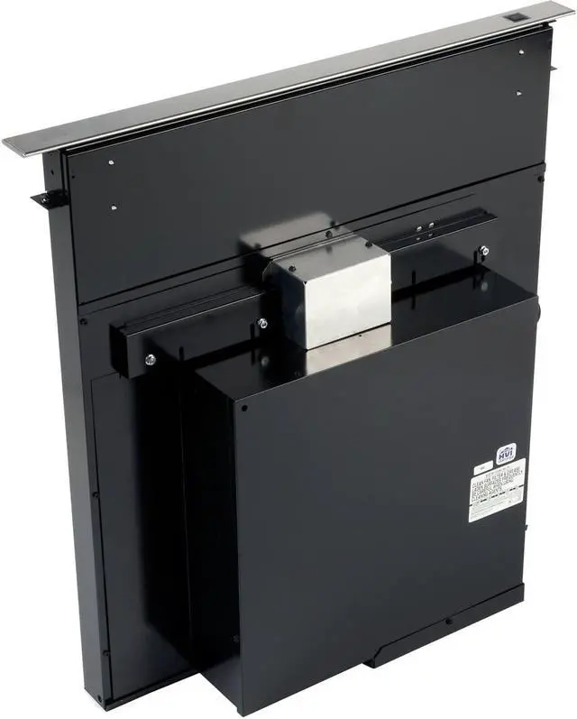 Alt view image 10 of 12 - Broan 273003 500 CFM 30" Wide Stainless Steel Downdraft Range Hood with Adjustab