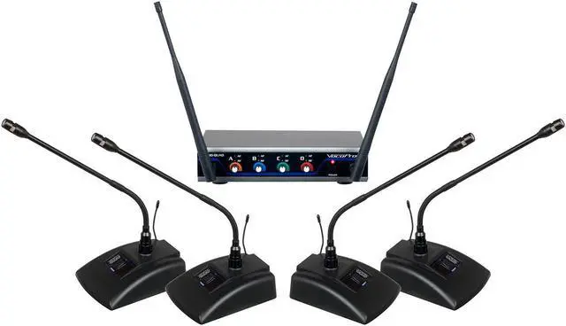 Main image of DIGITAL-QUAD CONFERENCE -C3 - Four Channel UHF Digital Wireless Conference System