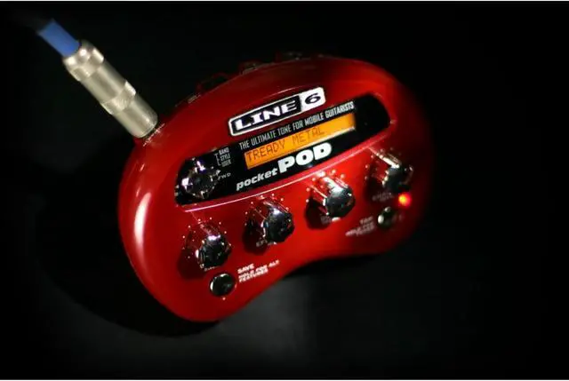 Alt view image 19 of 20 - Line 6 Pocket POD - Mini Guitar Amp Modeler Guitar Multi-Effect