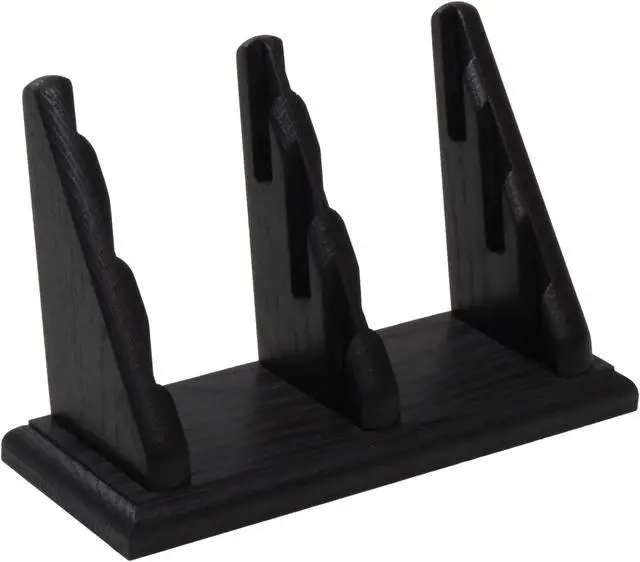 Main image of Wooden Mallet 6 Pocket Countertop Business Card Holder, Black