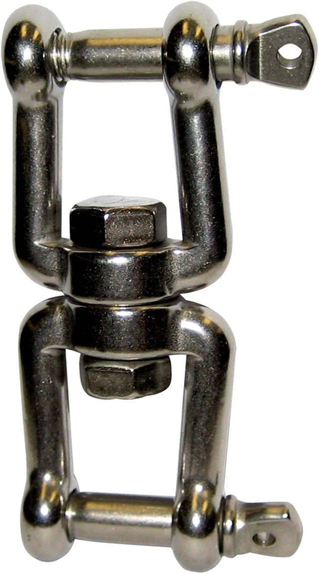 Alt view image 2 of 3 - Quick SW10 Anchor Swivel - 10mm Stainless Steel Jaw Jaw Swivel - f/16-44lb. Anchors