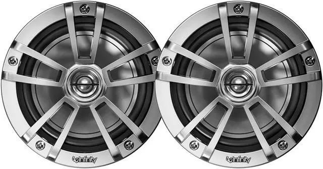 Alt view image 20 of 20 - Infinity INF622MLT 6.5" Round 225 Watt RGB LED Illuminated Marine Speakers - Titanium (Pair)
