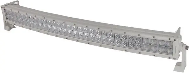 Alt view image 4 of 7 - Heise Dual Row Marine Led Curved Light Bar - 30"