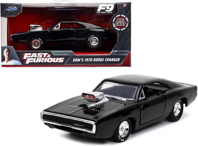 Alt view image 2 of 8 - Dom's 1970 Dodge Charger 500 Black "Fast & Furious 9 F9" (2021) Movie 1/32 Diecast Model Car by Jada