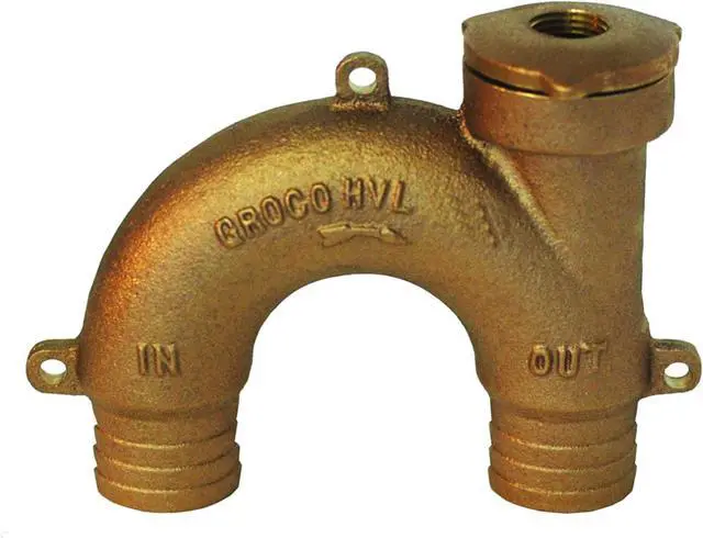 Alt view image 5 of 5 - GROCO Bronze Vented Loop - 2" Hose