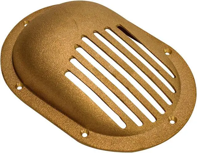 Alt view image 4 of 5 - GROCO Bronze Clam Shell Style Hull Strainer f/Up To 2-1/2" Thru Hull