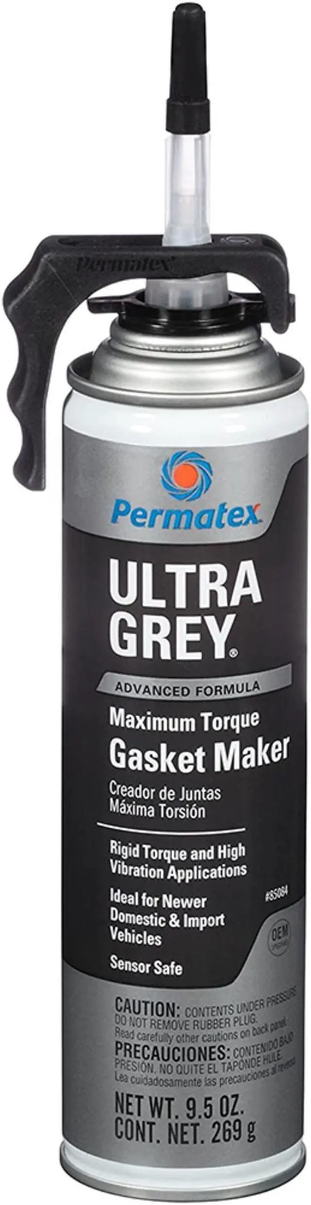 Alt view image 5 of 7 - PERMATEX 85084 PERMATEX 85084 - POWERBEAD ULTRA GREY RIGID, HIGH-TORQUE RTV SILICONE GASKET MAKER