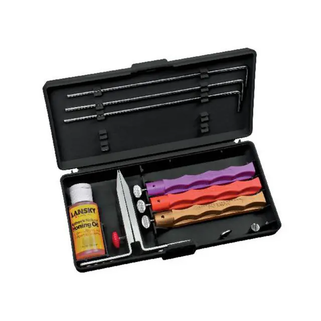 Alt view image 15 of 18 - LANSKY LK3DM LANSKY 3-STONE DIAMOND KNIFE SHARPENING SYSTEM
