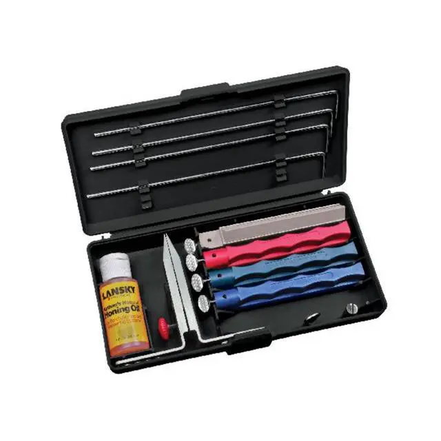 Alt view image 12 of 20 - LANSKY LKUNV LANSKY UNIVERSAL CONTROLLED-ANGLE KNIFE SHARPENING SYSTEM