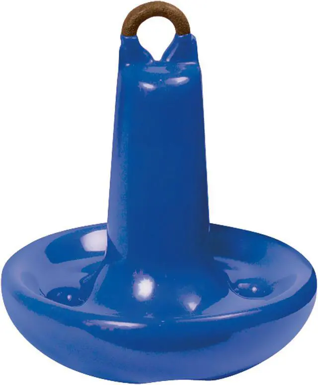 Main image of Greenfield 515-R Vinyl Coated Mushroom Anchor - Royal Blue, 15 lb.