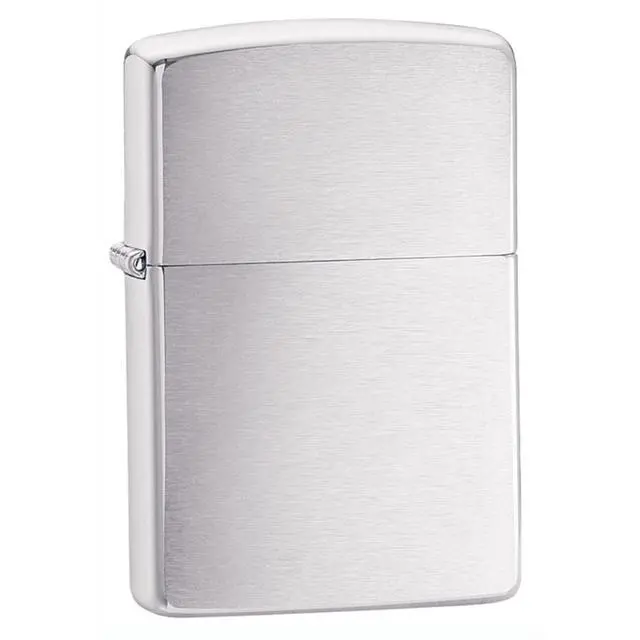 Alt view image 12 of 13 - Zippo Classic Brushed Chrome Lighter