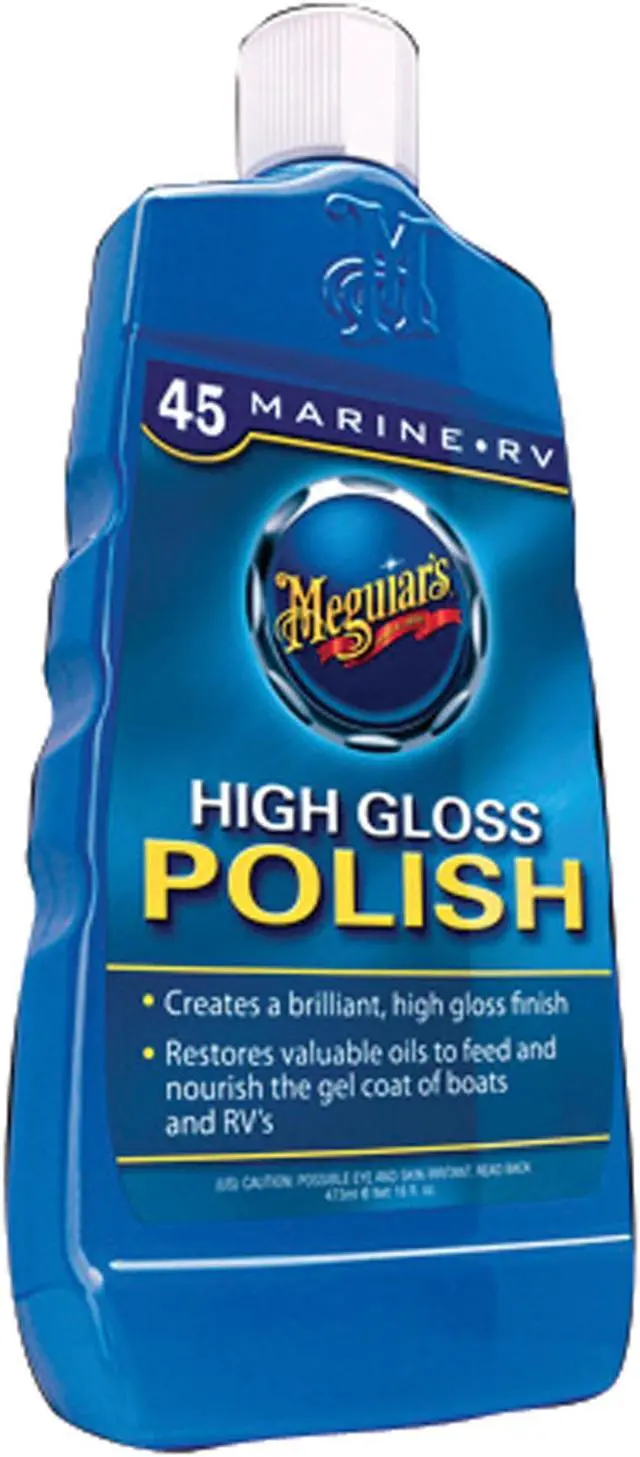 Alt view image 8 of 11 - Meguiar's #45 Boat/RV Polish & Gloss Enhancer - 16oz