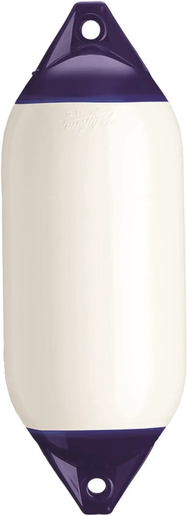 Alt view image 3 of 5 - Polyform U.S. F-5 Twin Eye Fender 11 Inch X 30 Inch White - F-5-WHITE