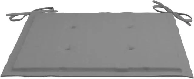 Alt view image 6 of 16 - vidaXL Chair Cushion 4 Pcs Outdoor Patio Seat Cushion Pad Gray Oxford Fabric