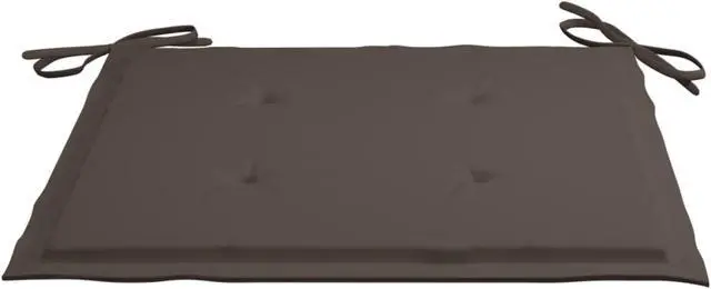 Alt view image 6 of 16 - vidaXL Garden Chair Cushions 4 pcs Taupe 50x50x4 cm Oxford Fabric