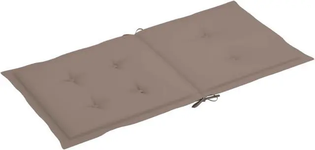 Alt view image 6 of 17 - vidaXL Chair Cushion 6 Pcs Outdoor Patio Chair Cushion Pad Taupe Oxford Fabric