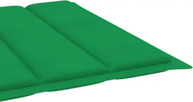 Alt view image 8 of 16 - vidaXL Patio Cushion Outdoor Sun Lounger Chair Cushion Green Oxford Fabric