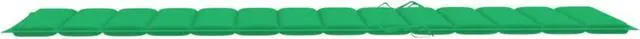 Alt view image 7 of 16 - vidaXL Patio Cushion Outdoor Sun Lounger Chair Cushion Green Oxford Fabric