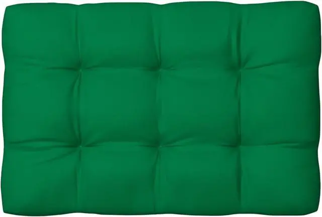 Alt view image 11 of 12 - vidaXL Chair Cushion 5 Pcs Outdoor Pallet Seat Cushion Sofa Pad Green Fabric