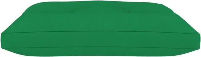 Alt view image 8 of 12 - vidaXL Chair Cushion Outdoor Patio Pallet Cushion Seat Pad Pillow Green Fabric