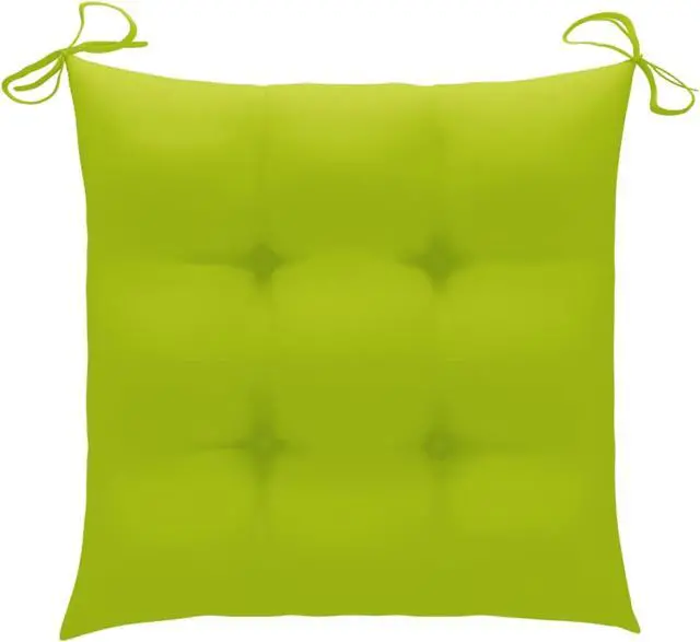 Alt view image 5 of 14 - vidaXL Chair Cushion 6 Pcs Outdoor Patio Seat Cushion Bright Green Oxford Fabric