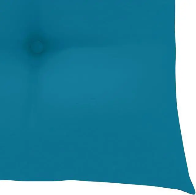 Alt view image 5 of 15 - vidaXL Chair Cushions 2 pcs Light Blue 19.7"x19.7"x2.8" Fabric