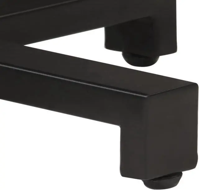 Alt view image 5 of 15 - vidaXL Bistro Table Round 31.5"x29.5" Rough Mango Wood