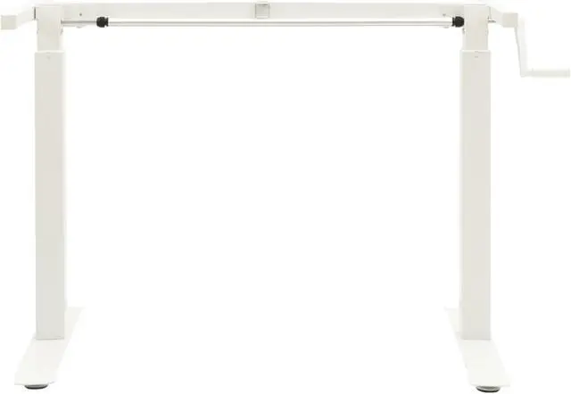 Alt view image 10 of 12 - vidaXL Standing Desk Frame Adjustable Legs Computer Desk Base for Home Office