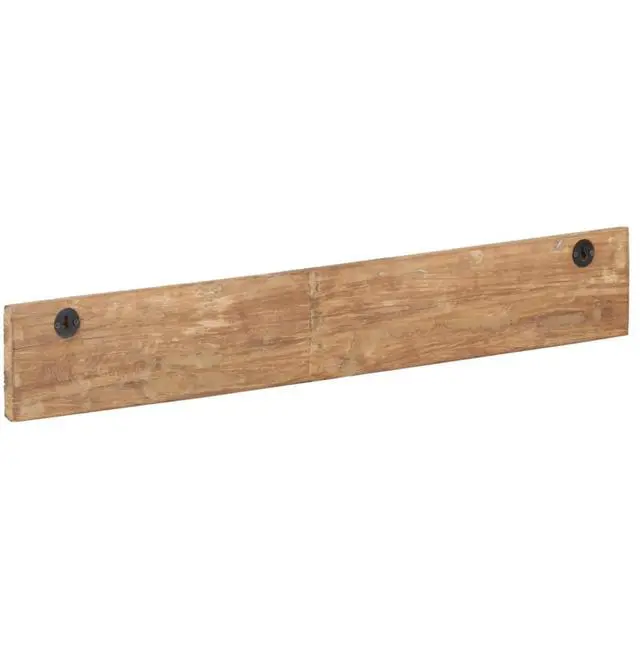 Alt view image 8 of 16 - vidaXL Hall Hanger with 5 Hooks 39.4"x1"x5.9" Solid Reclaimed Wood