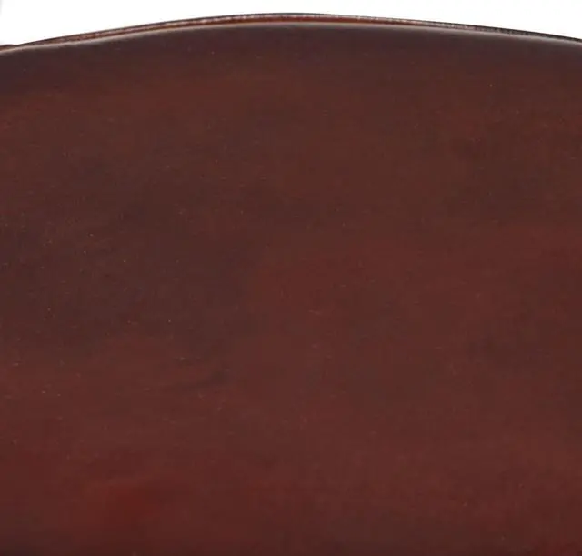 Alt view image 5 of 17 - vidaXL Bar Stools 2 pcs 30" Real Leather