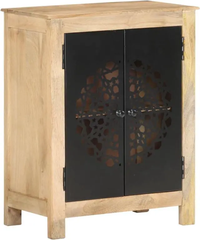 Alt view image 6 of 17 - vidaXL Sideboard Buffet Cabinet with Storage for Kitchen Solid Wood Mango