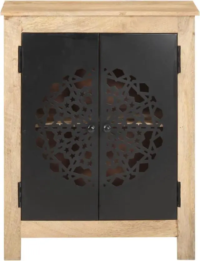 Alt view image 9 of 17 - vidaXL Sideboard Buffet Cabinet with Storage for Kitchen Solid Wood Mango