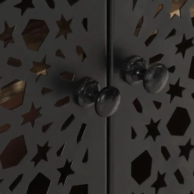 Alt view image 8 of 17 - vidaXL Sideboard Buffet Cabinet with Storage for Kitchen Solid Wood Mango