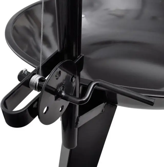 Alt view image 7 of 9 - vidaXL Charcoal Barbecue Charcoal Grill BBQ Grill for Outdoor Camping Picnic