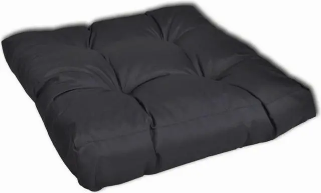 Alt view image 4 of 10 - vidaXL Chair Cushion Outdoor Patio Pallet Seat Cushion Sofa Pad Gray Fabric