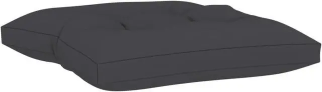 Alt view image 5 of 11 - vidaXL Chair Cushion Outdoor Patio Pallet Cushion Seat Pad Anthracite Fabric