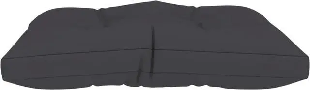 Alt view image 6 of 11 - vidaXL Chair Cushion Outdoor Patio Pallet Cushion Seat Pad Anthracite Fabric